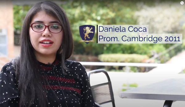 Reconocimiento Boeing al Emprendimiento. Daniela Coca